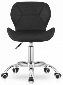 Set pentru birou masa de birou TAYLOR SONOMA 100x50 cm + scaun de birou AVOLA din piele ecologica negru