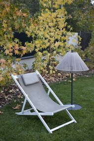 Lampa de podea iluminat exterior decorativ SAIGON 120/C70 gri/bej