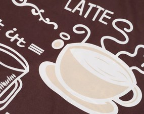 Lenjerie de pat din bumbac Culoare maro, COFFEE