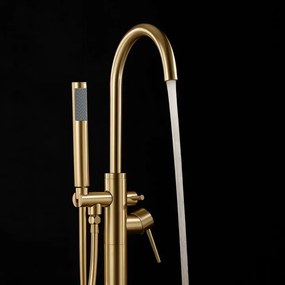 Baterie de podea Rea Lungo auriu periat