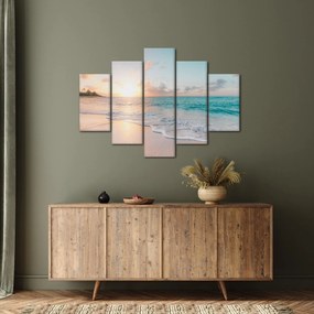 Tablou - Plaja de vis (150x105 cm)