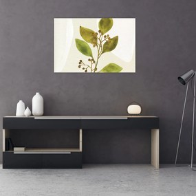 Tablou - Acuarelă ramură N⁰1 (90x60 cm)