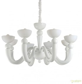 Candelabru elegant cu 8 brate BON BON SP8 BIANCO 094007