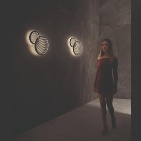 Plafoniera LED design modern COLLAGE 30W neagra