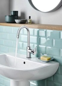 Baterie lavoar Grohe BauLoop, pipa pivotanta si ventil pop-up, marime L