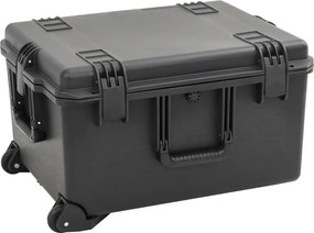 vidaXL Carcasă de transport portabilă, negru, 62,5x49,5x37 cm, PP