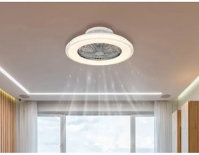 Ventilator LED dimabil de tavan Globo 03654 CORUSSO LED/40W/230V 3000-6500K + telecomandă
