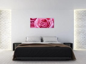 Tablou cu trandafir (120x50 cm)