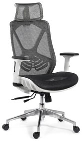 Scaun ergonomic SYYT 9503 negru, tetieră 2D și șezut culisant