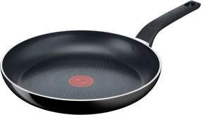 Tigaie Tefal C2720453 Start&Cook, 24 cm, Acoperire din titan, Сemnal termic, Thermo-Fusion, Inductie, Negru