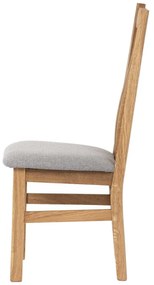 Scaun sufragerie Cardenal (stejar + gri). 1120381