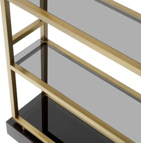 Raft design LUX, Otel Alama Periata, Sticla Fumurie, Corrado I