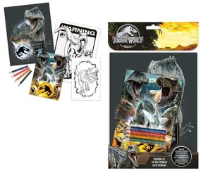 Jurassic World set de colorat