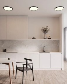 Panou LED CCT ultra-subtire Oja Smart 42 Black