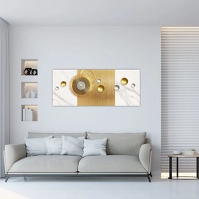 Tablou - Perle din Marmură (120x50 cm)