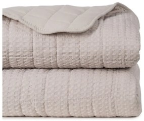 Cuvertură bej matlasată 240x260 cm – Ixia