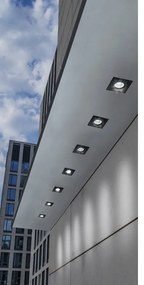 Spot de exterior incastrabil IP65 IKA SQUARE negru