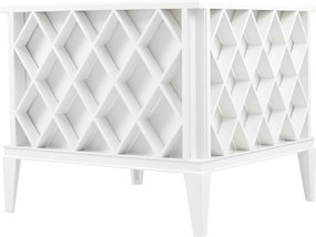 Ghiveci, Suport flori pentru exterior Ocean Club, alb 113219 HZ