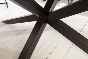 Masa design industrial Galaxie 200cm Pin maro vintage