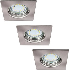 Rabalux 1054 - Set 3 spoturi LED încastrate LITE, 3x GU10-LED/3W/230V