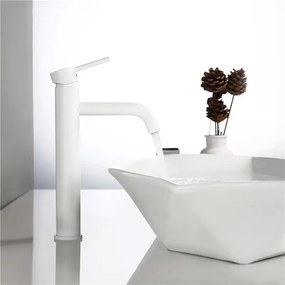 Baterie pentru lavoar Rea Lungo White High