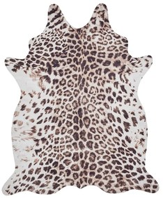Covor maro/bej 155x130 cm Faux Leopard - Think Rugs