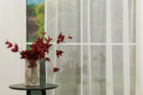 Perdea cu rejansă Lopez crem R1700 – perdea elegantă semi-transparentă