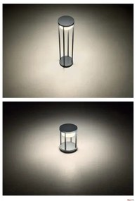 Redo 90677 - Lampă LED de exterior MAX, 15 W, 230 V, 3000 K, 80 cm, IP65, antracit