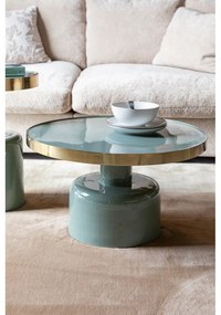 Măsuță auxiliară rotundă din metal ø 60 cm Glam – Zuiver