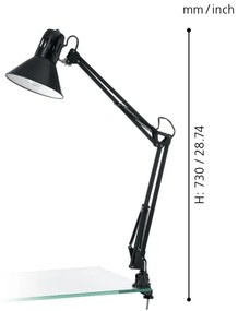 EGLO 90873 - Lampa de masa FIRMO 1xE27/40W