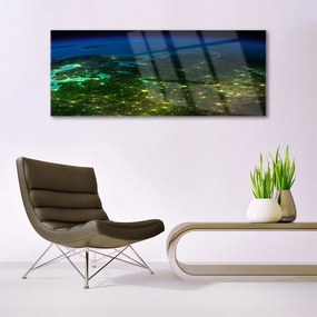 Tablouri acrilice Abstract Art Verde Albastru