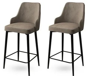 Set de scaune de bar Enox Cappuccino, 2 buc., 2 buc.