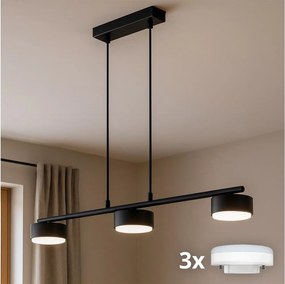 Brilagi - Lustru LED RGB dimabil pe cablu MONO 3xGX53/14W/230V Wi-Fi Tuya negru