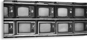 Tablou - Retro TV (120x50 cm)