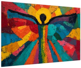 Tablou - Înger pictat (90x60 cm)