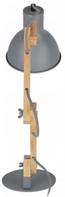 Lampă de masă 1xE27/40W/230V gri