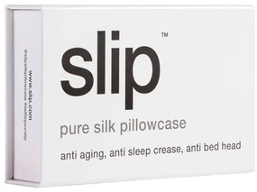 Față de pernă din mătase 51x76 cm White – slip