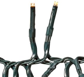 Instalație LED de Crăciun de exterior 1512xLED/7 funcții 14m IP44 alb cald Nedis CLCS1512