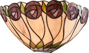 Endon 64178 - Aplică de perete Tiffany HUTCHINSON 1xE14/40W/230V