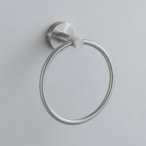 Cuier de baie Ring 6610 Modern crom periat