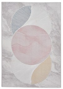 Covor albastru deschis/roz deschis 120x170 cm Creation – Think Rugs