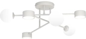 Lustră aplicată HOLON 3xG9/8W/230V + 3xGX53/12W gri