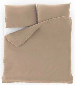 Kvalitex Lenjerie de pat, bej, 140 x 200 cm, 70 x 90 cm, 140 x 200 cm, 70 x 90 cm