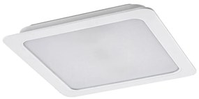 Spot LED incastrabil design modern Shaun alb 17x17cm