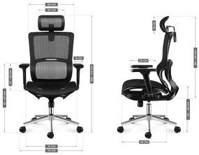 Scaun de birou Eclipse 6.2 (negru). 1087572