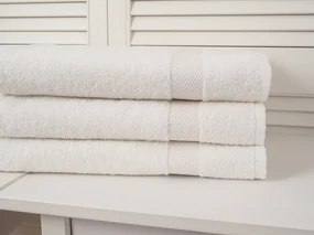 Prosop ADRIA 50x100 cm alb, 100% bumbac
