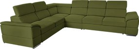 Colţar, ţesătură verde Majestic, SEGORIA LUX