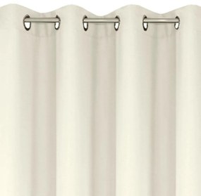 Draperie monocromă crem 140 x 250 cm