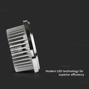 Spot LED încastrat LED/20W/230V 6400K d. 11 cm crom lucios