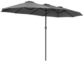 Deuba Umbrelă de soare de grădină XXL - antracit